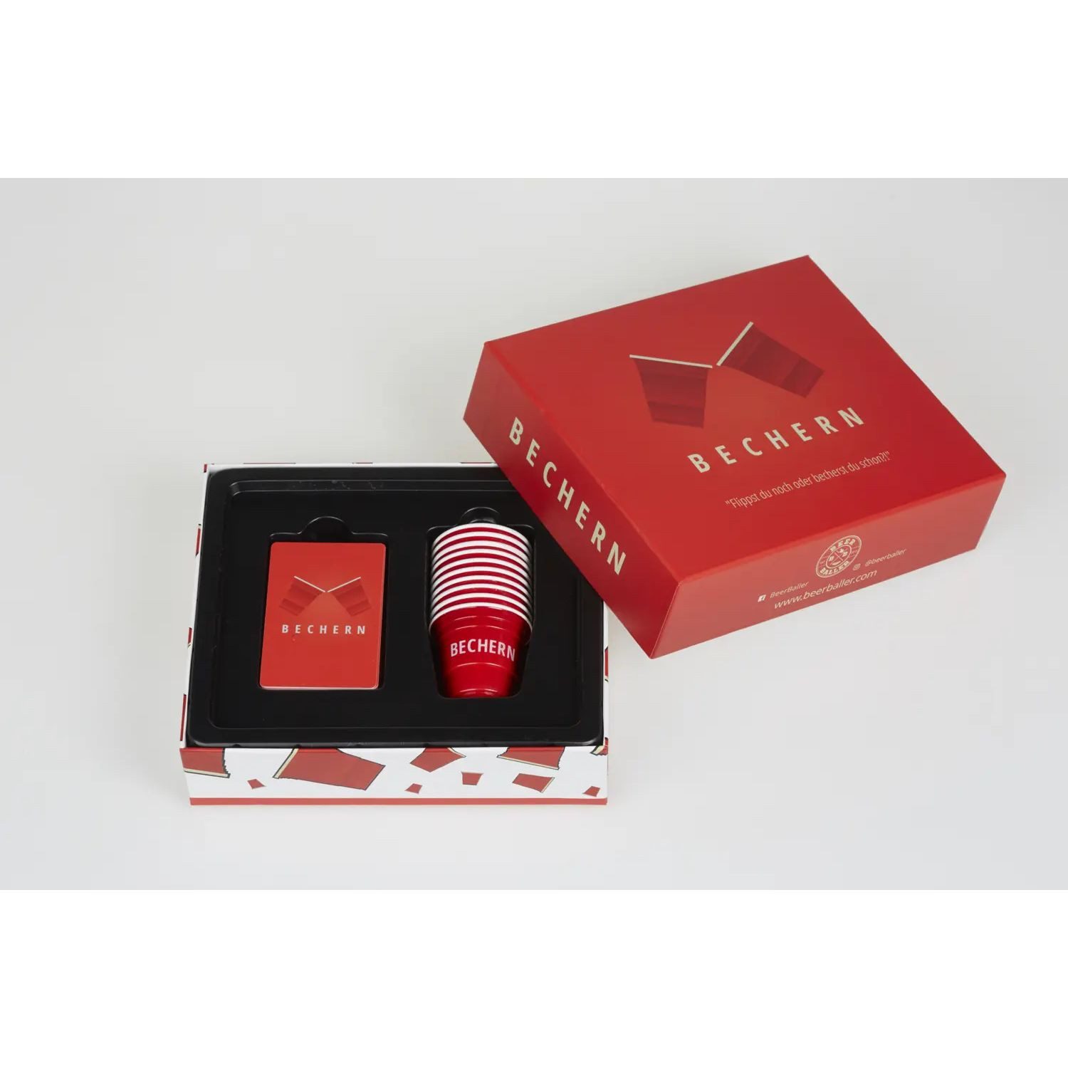 BeerBaller Spiel Bechern
