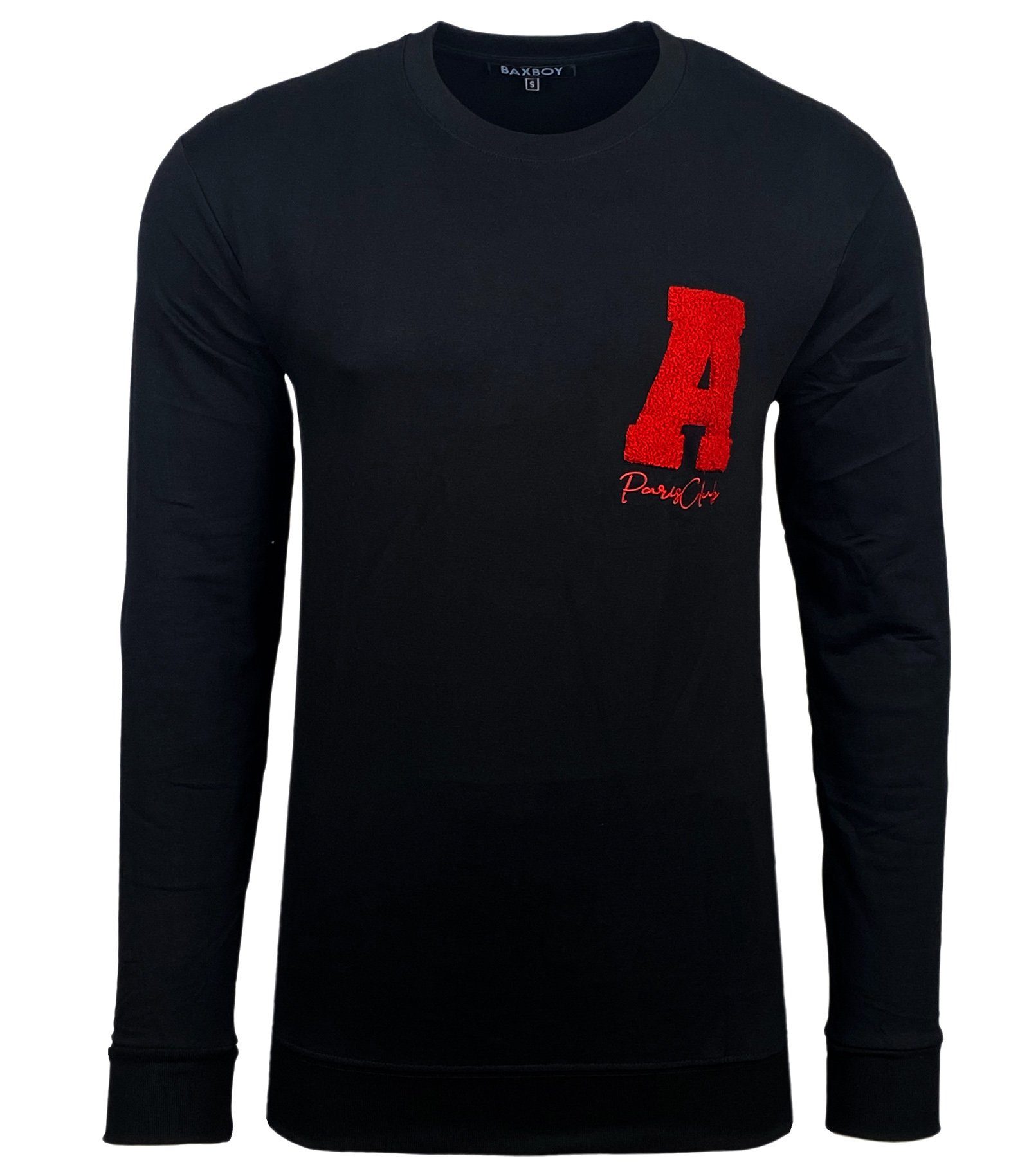 Baxboy Longshirt Baxboy Herren Longsleeve Moderner College style Langarmshi günstig online kaufen