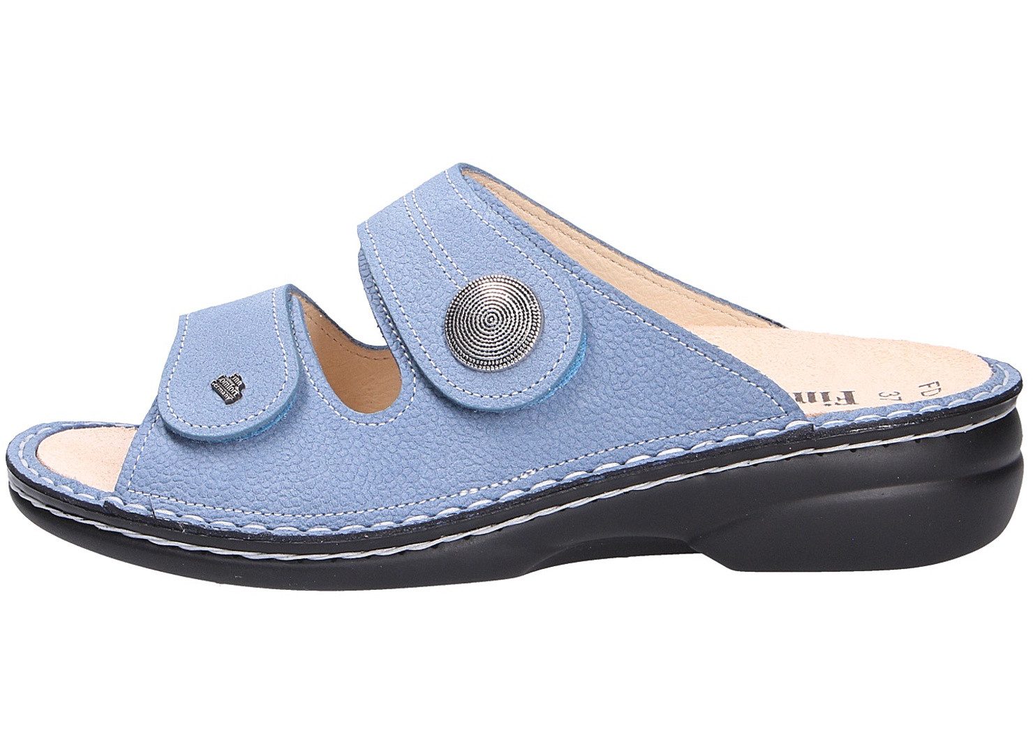 Finn Comfort Finn Comfort Damen Pantolette SANSIBAR blau Größe Pantolette