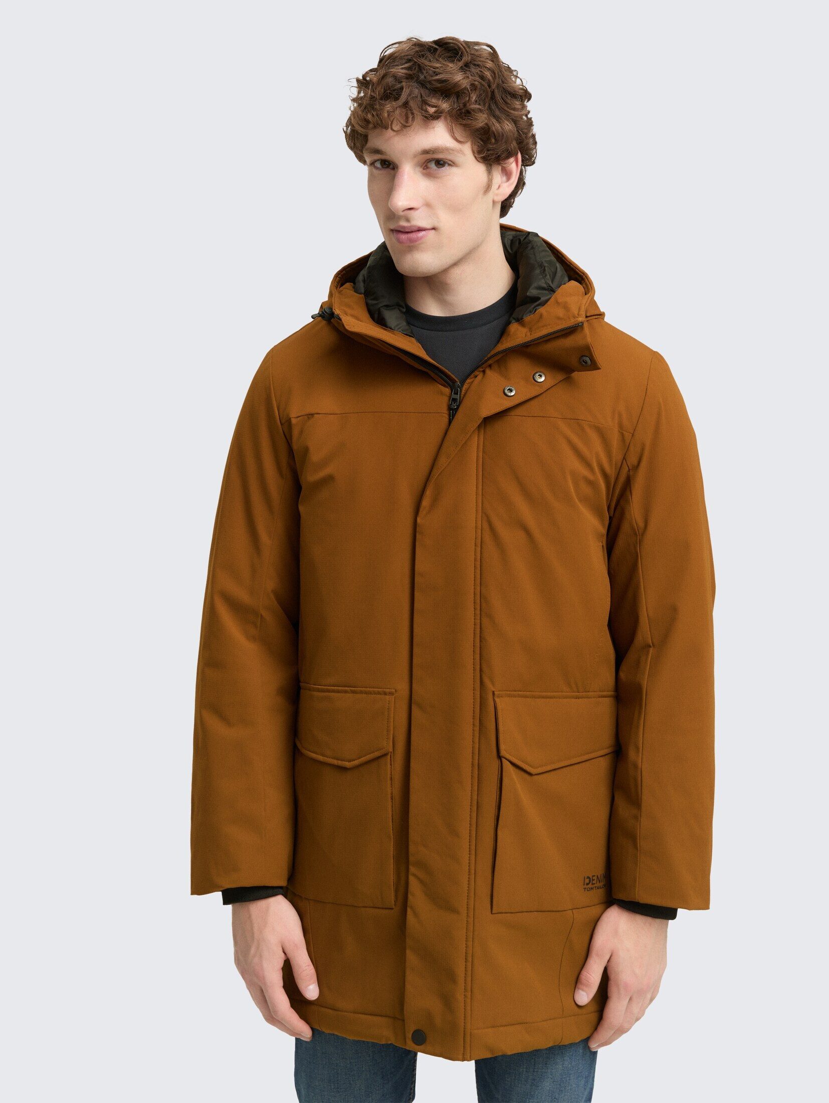 TOM TAILOR Denim Wintermantel Parka mit wasserabweisender Funktion Parka mit wasserabweisender Funktion