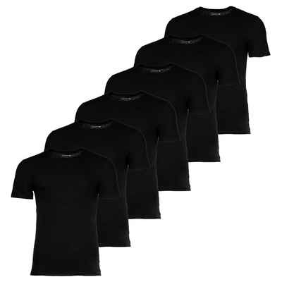Lacoste T-Shirt Herren T-Shirts, 6er Pack - Essentials, Rundhals