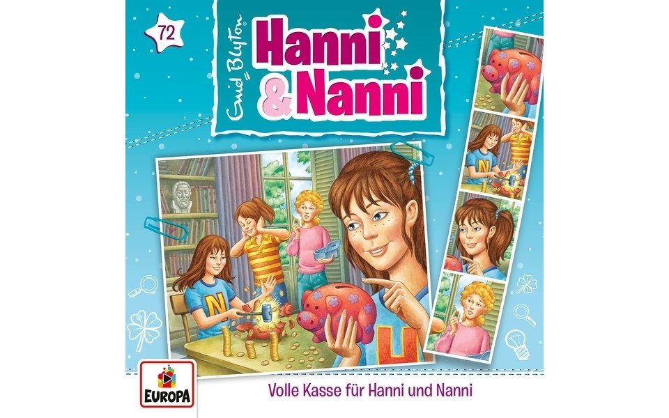 Hörspiel-CD Hanni und Nanni 72 - Volle Kasse für Hanni und Nanni