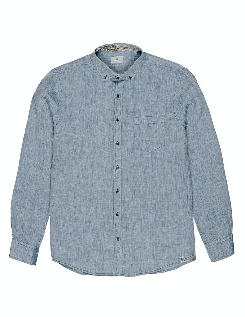 BASEFIELD Kurzarmshirt Langarm FreizeitHemd für Herren (1-tlg., keine Angabe)