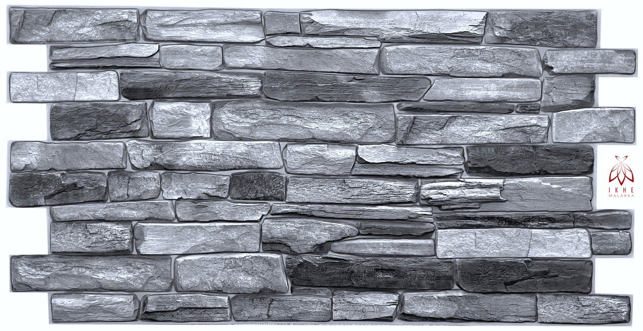 IKHEMalarka 3D Wandpaneel 4qm/10 Stück 3D PVC FLIESEN Wandpaneele, BxL: 50, günstig online kaufen