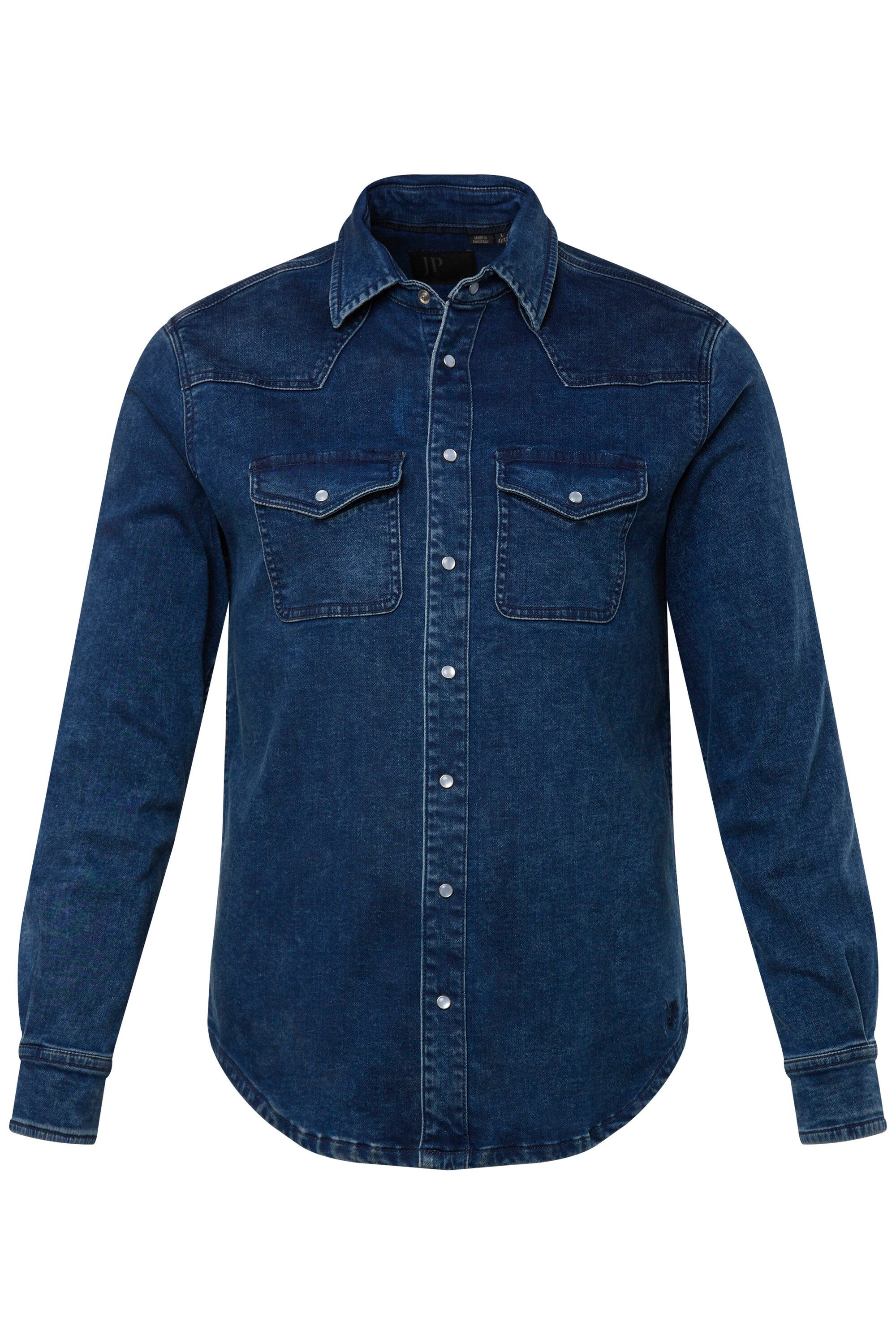 JP1880 Businesshemd JP 1880 Jeanshemd FLEXNAMIC® Denim Langarm günstig online kaufen