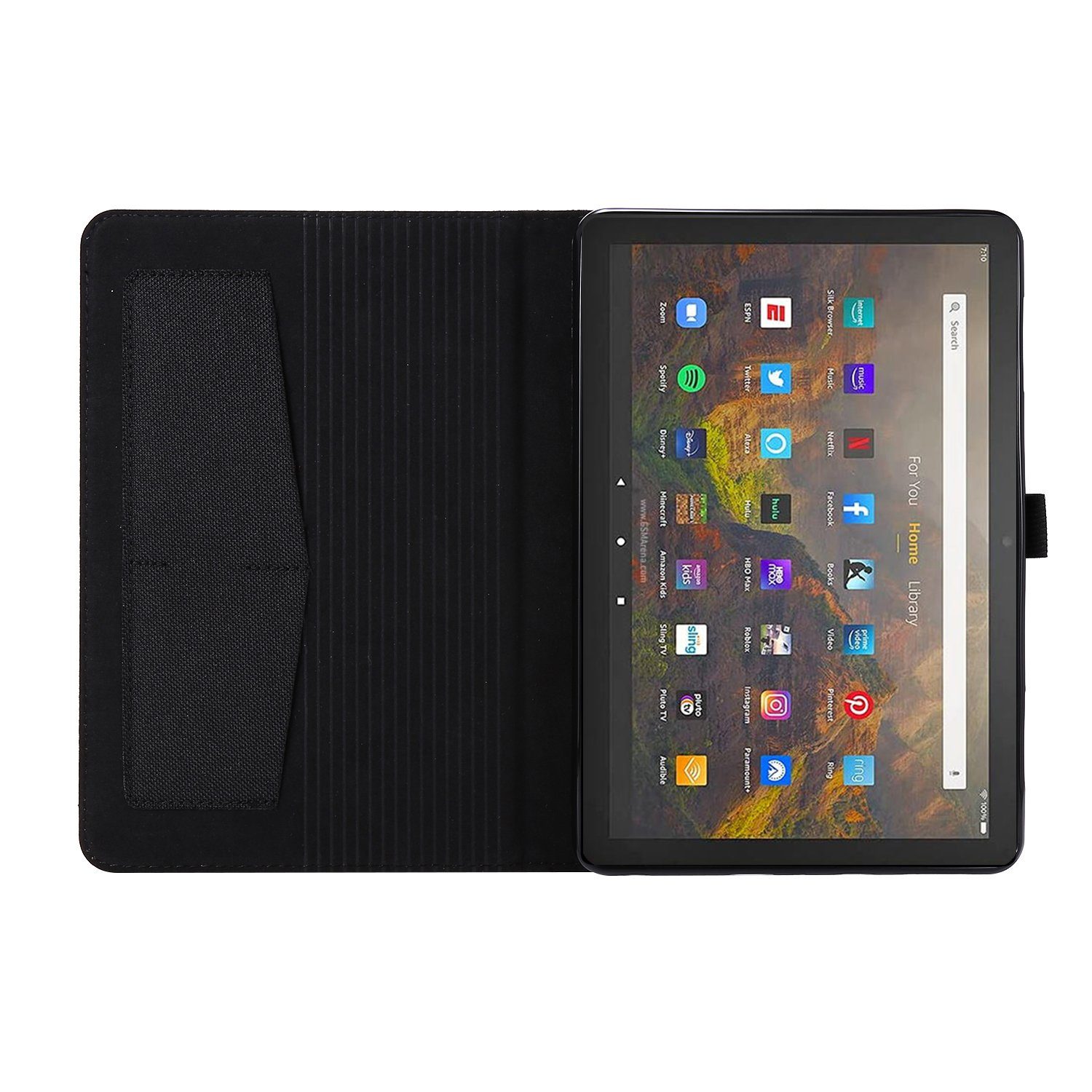 Lobwerk Tablet-Hülle Schutzhülle für Amazon Fire 10 / 10 Plus 11. Generation 2021 10.1 Zoll