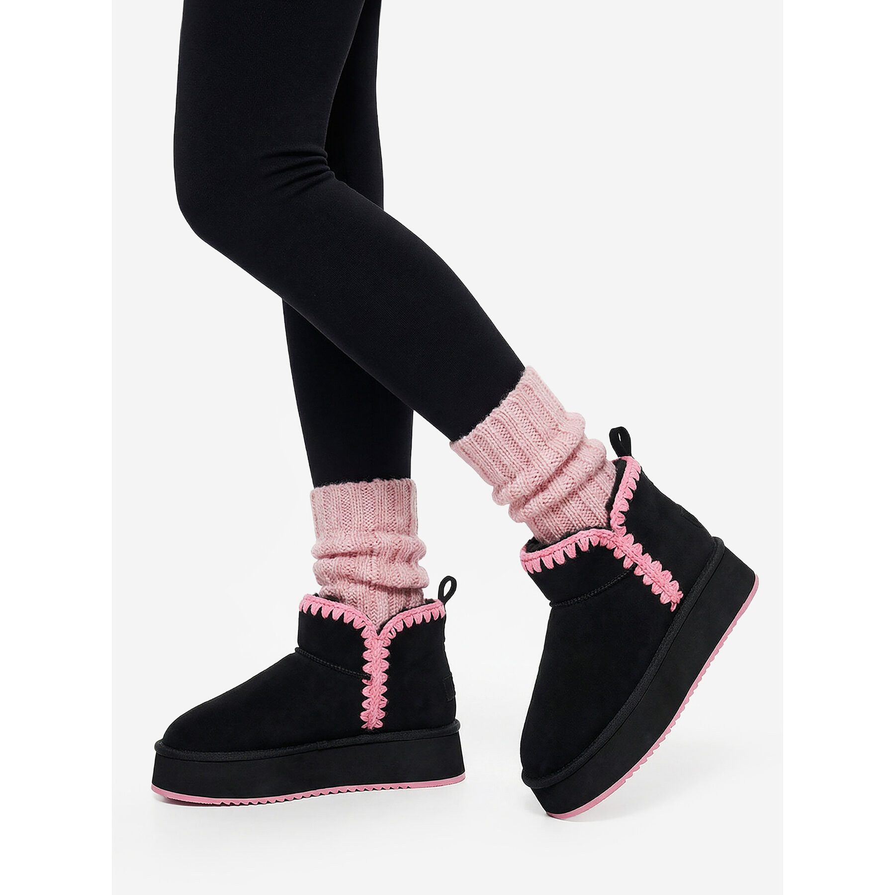 Roxy Roxy Damen Schneestiefel CEO-HY9988-3 Schwarz Snowboots