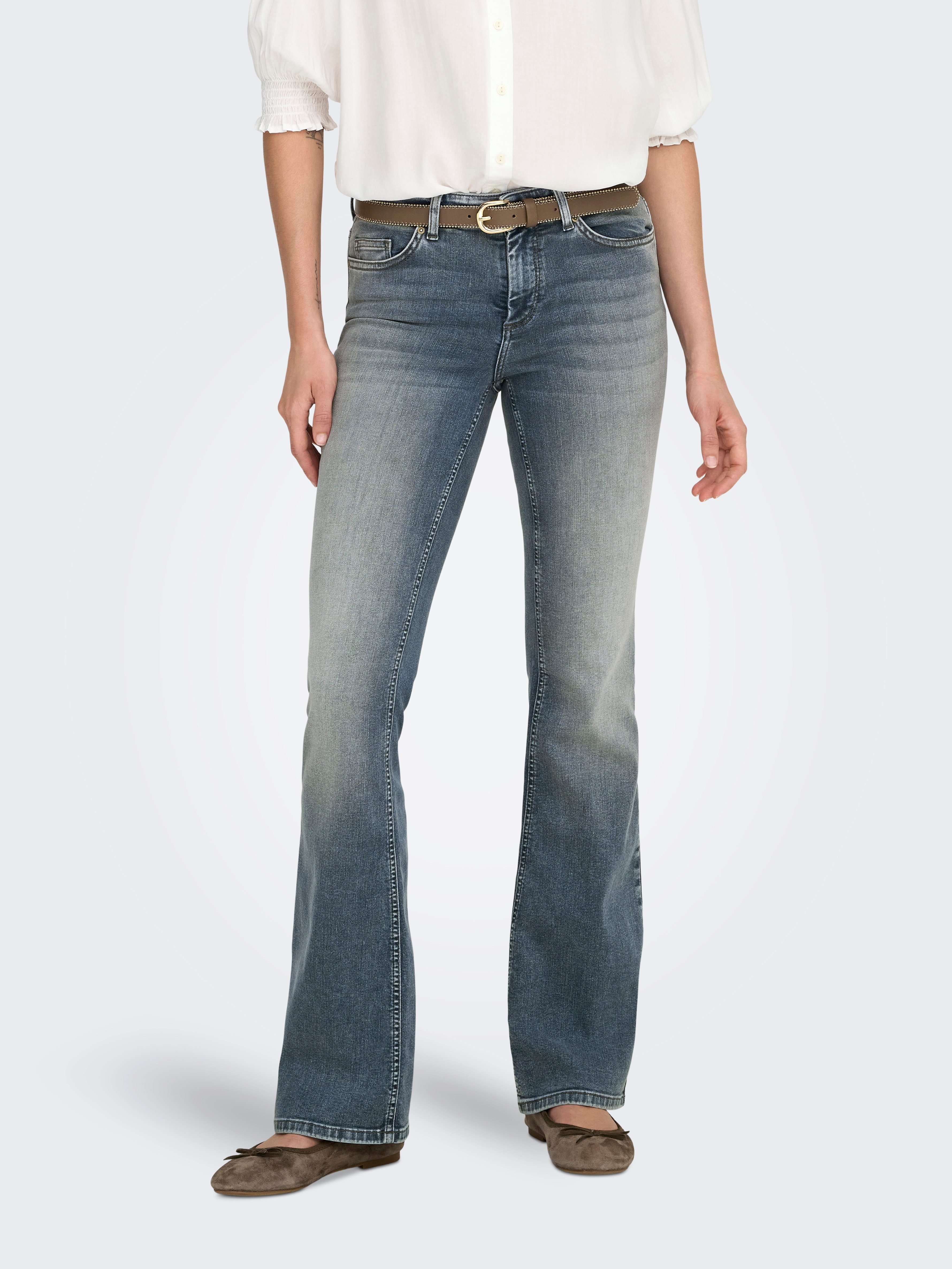 ONLY Bootcut-Jeans ONLBLUSH MID FLARED DNM REA570 günstig online kaufen