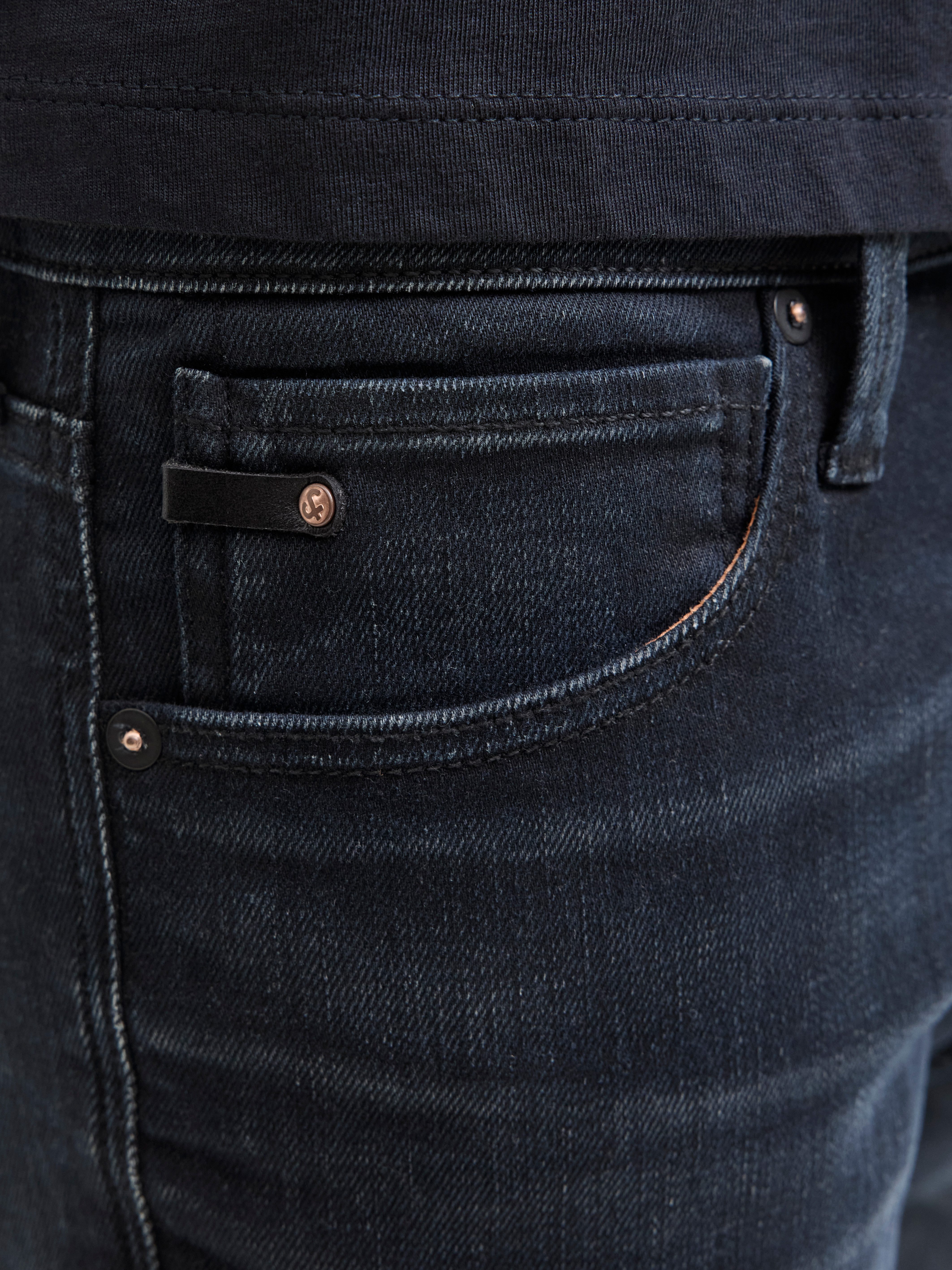 Jack & Jones Herren Jeans JJIGLENN JJICON - Low Waist - Slim Fit - Blau günstig online kaufen