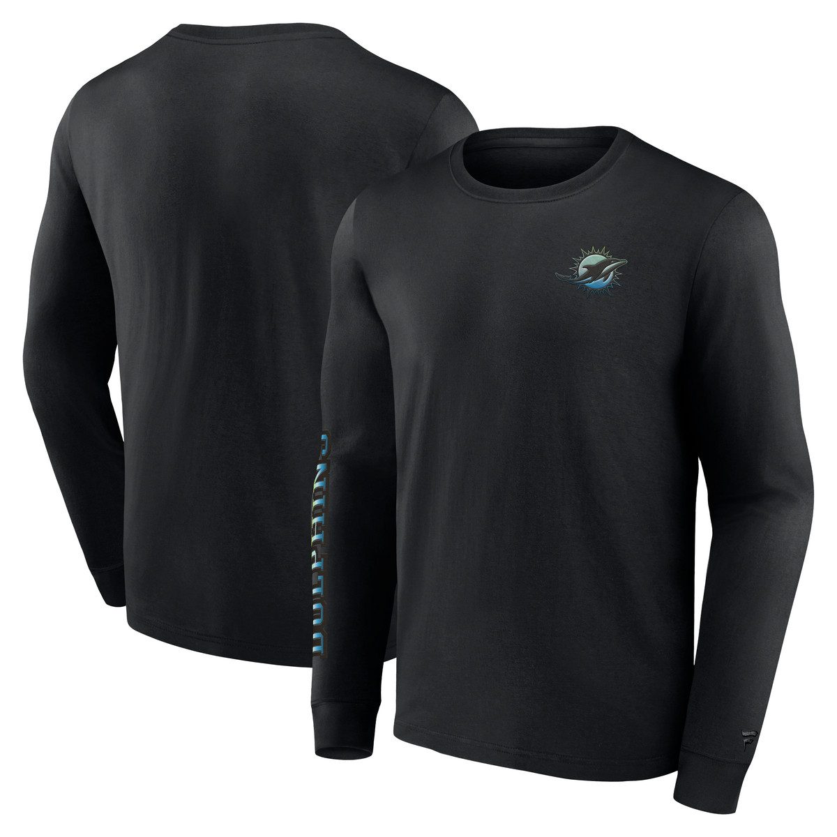 Fanatics T-Shirt Fanatics T-Shirt Miami Dolphins Gradient LS Crew günstig online kaufen