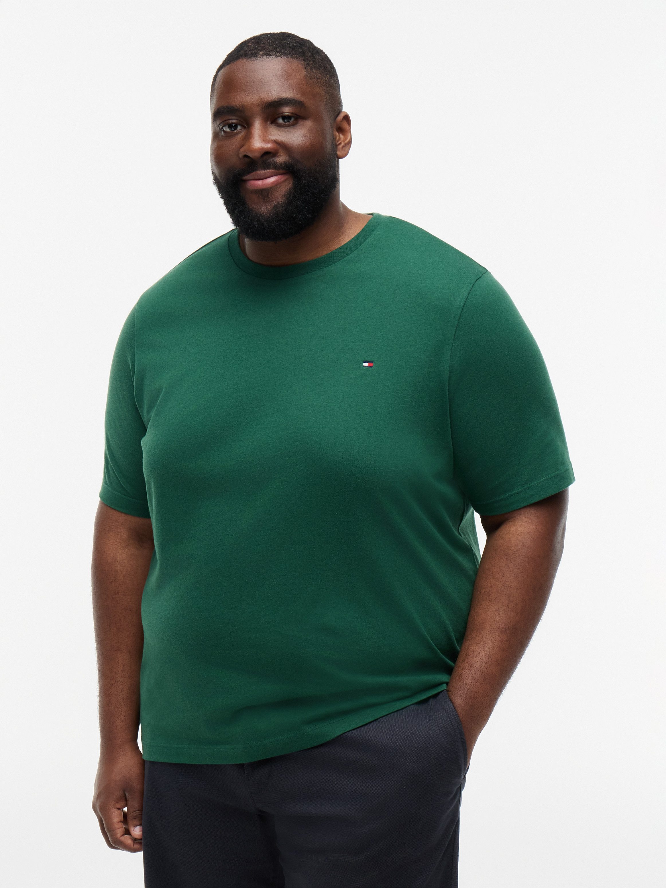 Tommy Hilfiger Big & Tall T-Shirt BT-ESS SEASONAL REGULAR SOLID Große Größen
