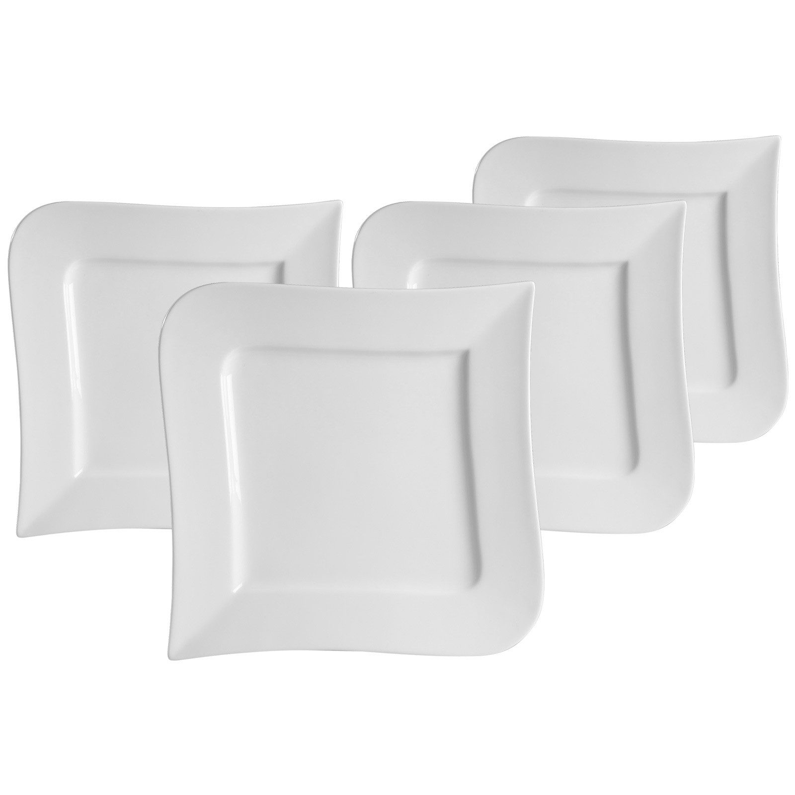 Ritzenhoff & Breker Speiseteller Melodie Speiseteller ø 28 cm 4er Set, (4 St)