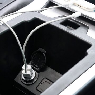 NAIPO Auto-Adapter, Auto Zigarettenanzünder 4.8A USB Dual-Port