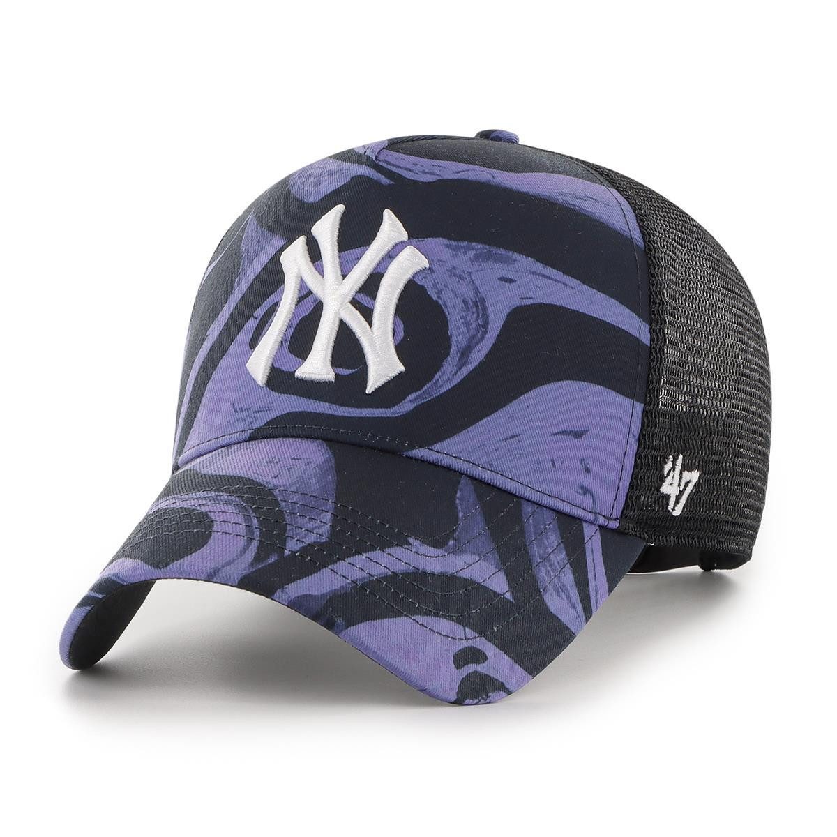 '47 Brand Trucker Cap '47 Brand Cap MLB New York Yankees Enamel Twist Mesh '47 MVP DT (Basecap, Meshcap, Trucker Kappe)
