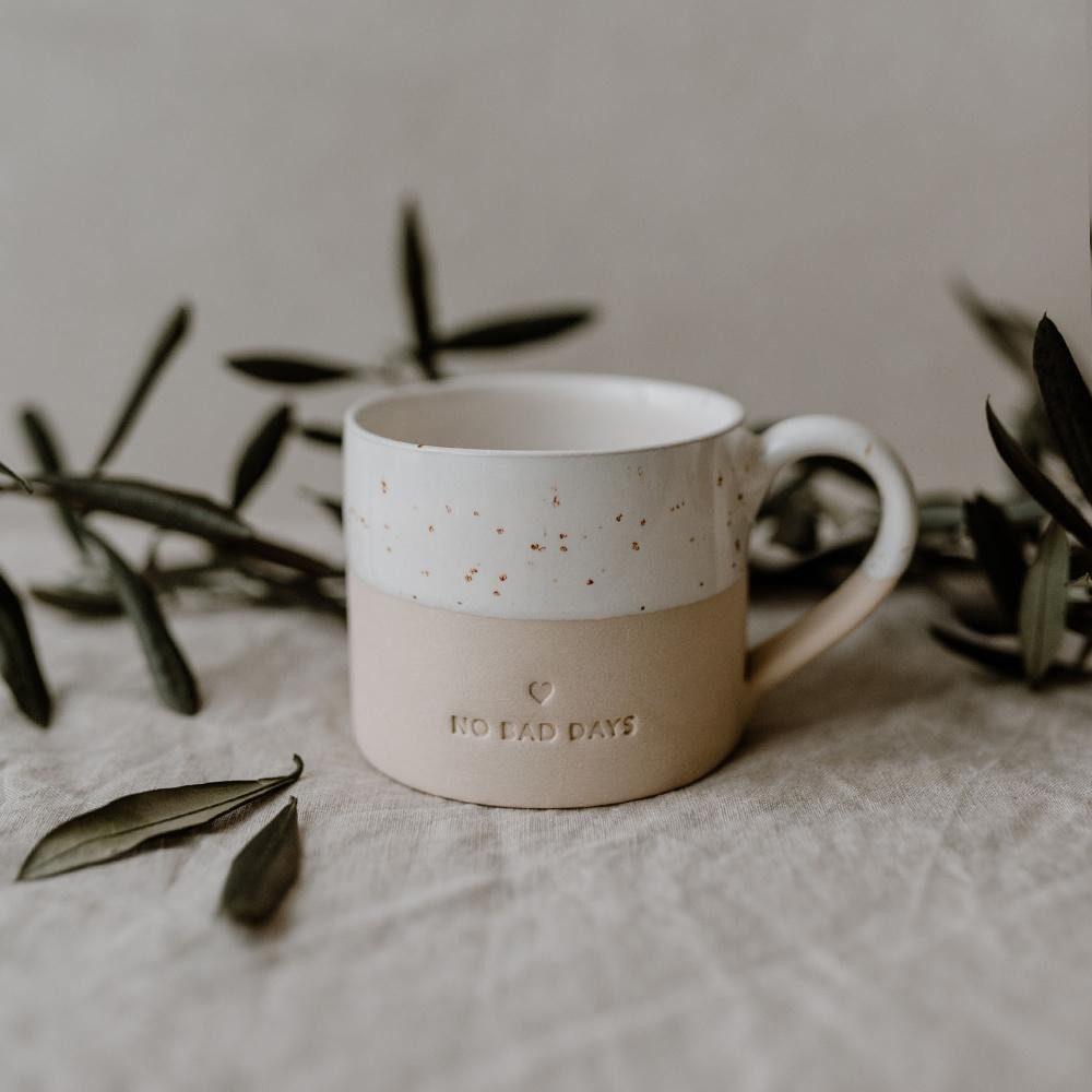 Eulenschnitt Tasse Tasse No Bad Days (7x8,5cm)