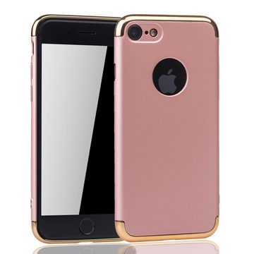 König Design Handyhülle Apple iPhone 7, Apple iPhone 7 Handyhülle Backcover Rosa