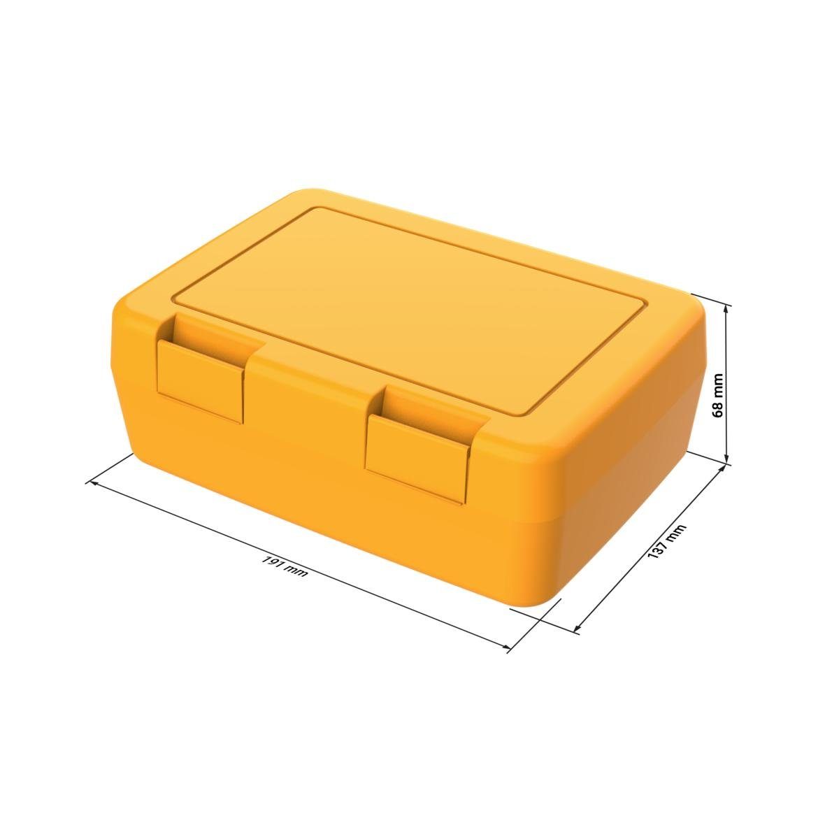 elasto Lunchbox "Dinner-Box" 1300 ml Brotdose Made in Germany mit Trennschale