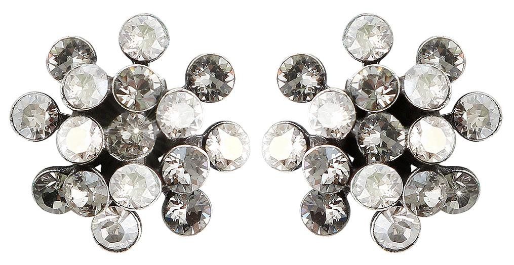 KONPLOTT Paar Ohrstecker KONPLOTT Ohrringe Stecker Magic Fireball grau mini Ohrstecker