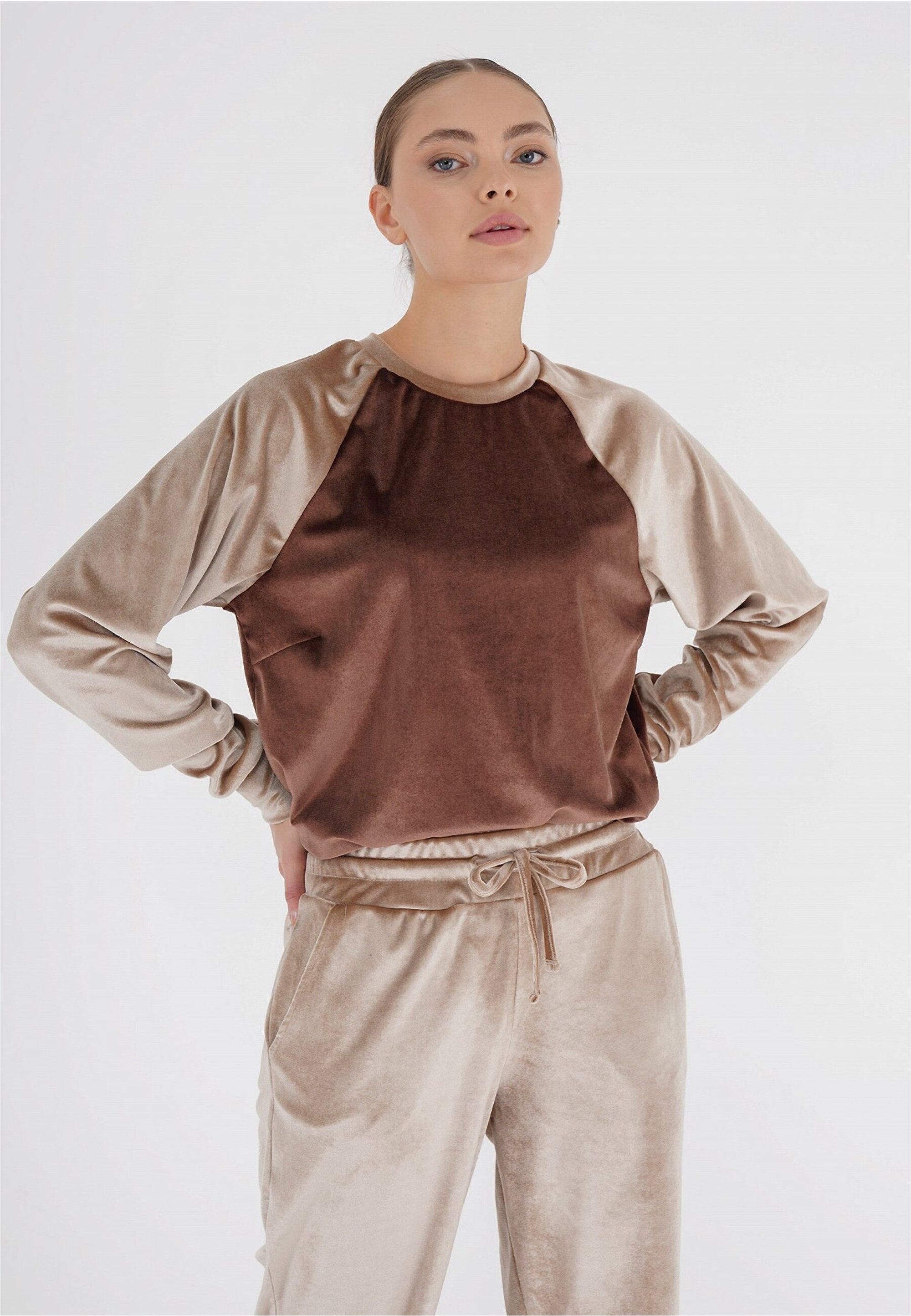 freshlions Sweatshirt Sally (1-tlg) aus samtig, günstig online kaufen