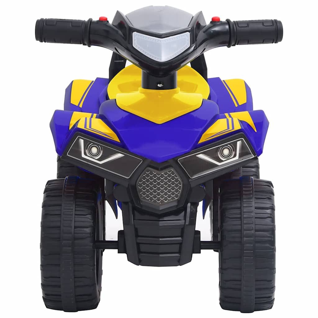 vidaXL Tretfahrzeug Aufsitz-Quad für Kinder Good Year Blau