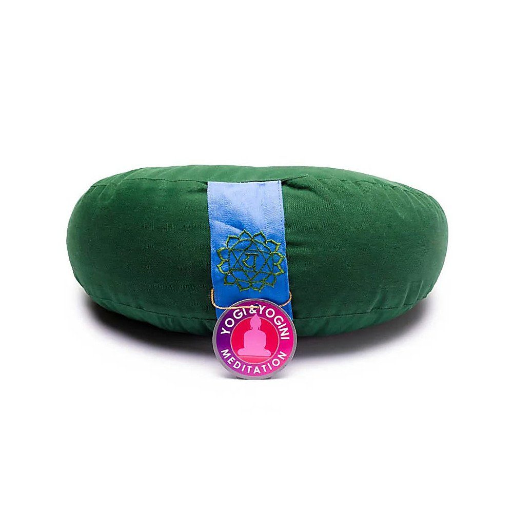 Just Be Meditationskissen Chakra Halbmond Kissen