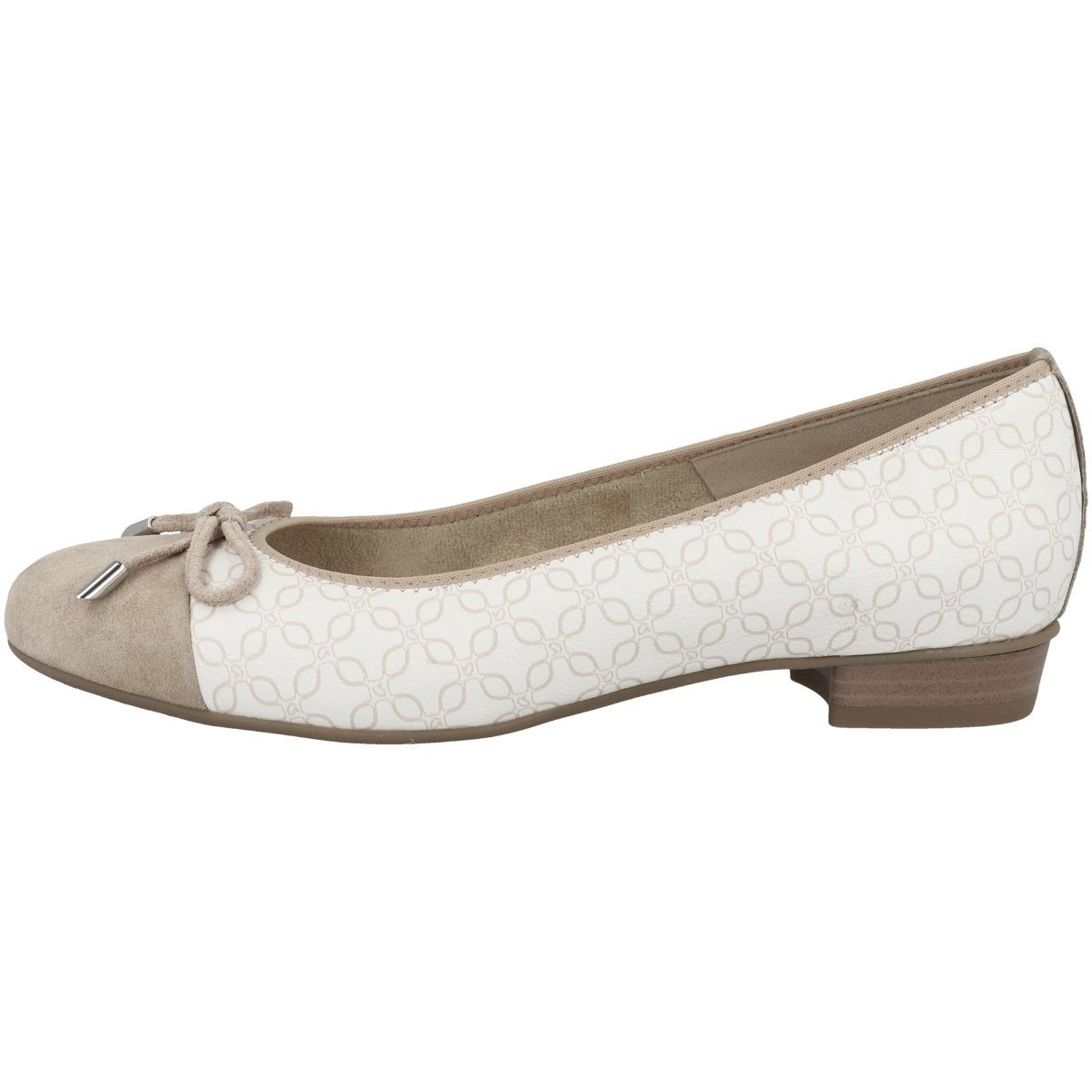 Ara 12-43721 Sand Damen Ballerina