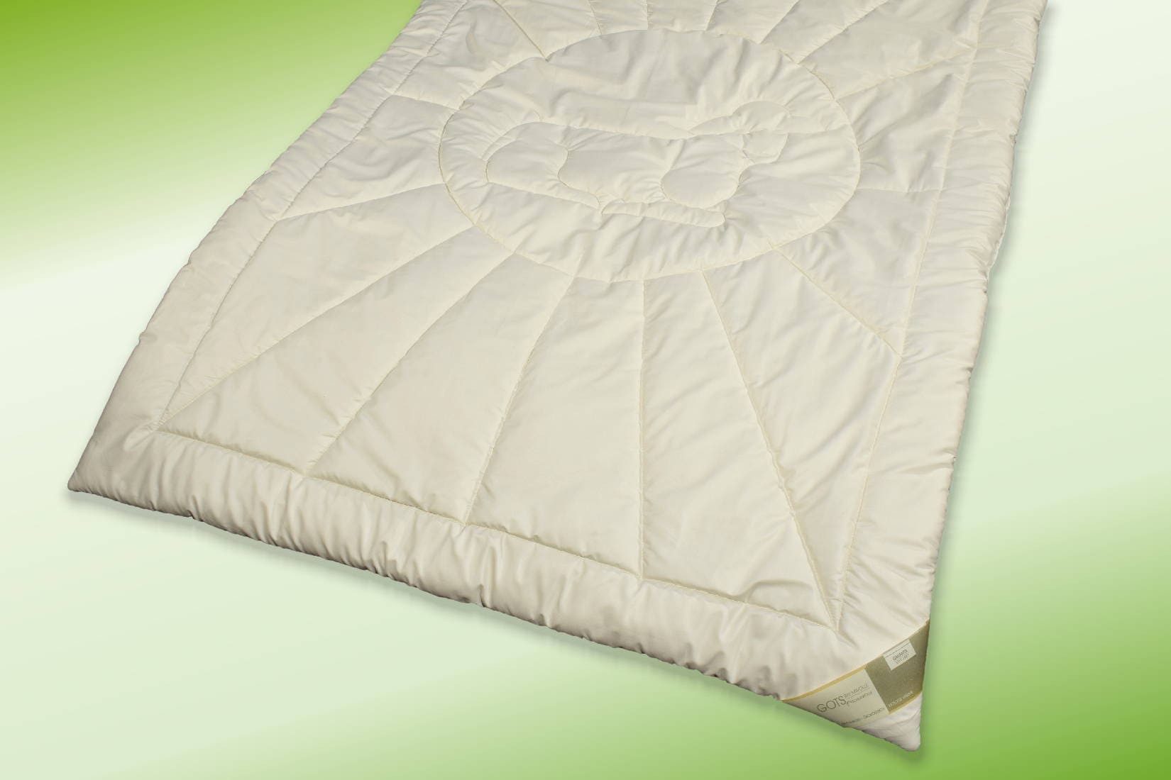 Garanta Naturhaarbettdecke Bio Schurwolle GOTS organic, Füllung: 100% Bio Schurwolle (GOTS), Sommerbettdecke, Ganzjahresbettdecke, Winterbettdecke