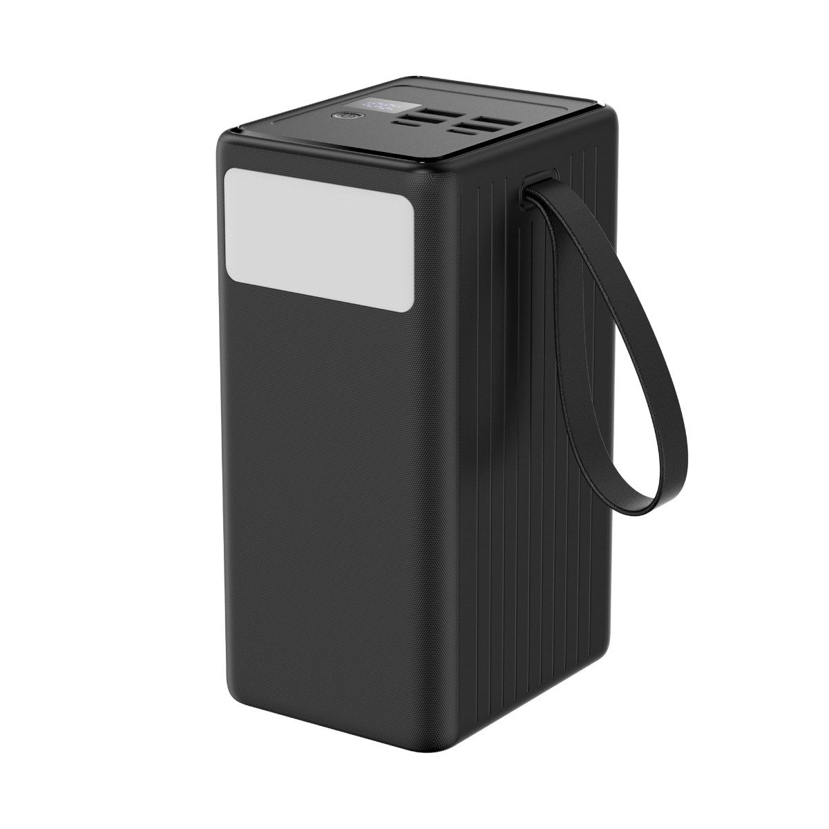 Platinet PMPB7020 Powerbank 70000 mAh (12, 5, 9 V), 70000 mAh, 259 Wh, 20 W PD, Display und Taschenlampe