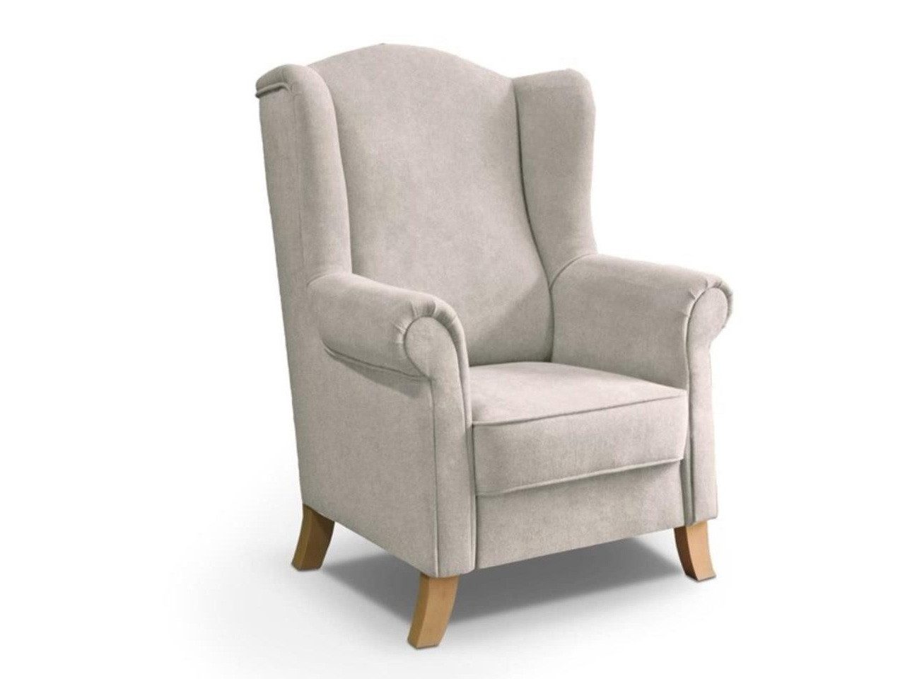 Beautysofa Ohrensessel LEONARDO Sessel Wohnzimmersessel, Fernsehsessel günstig online kaufen