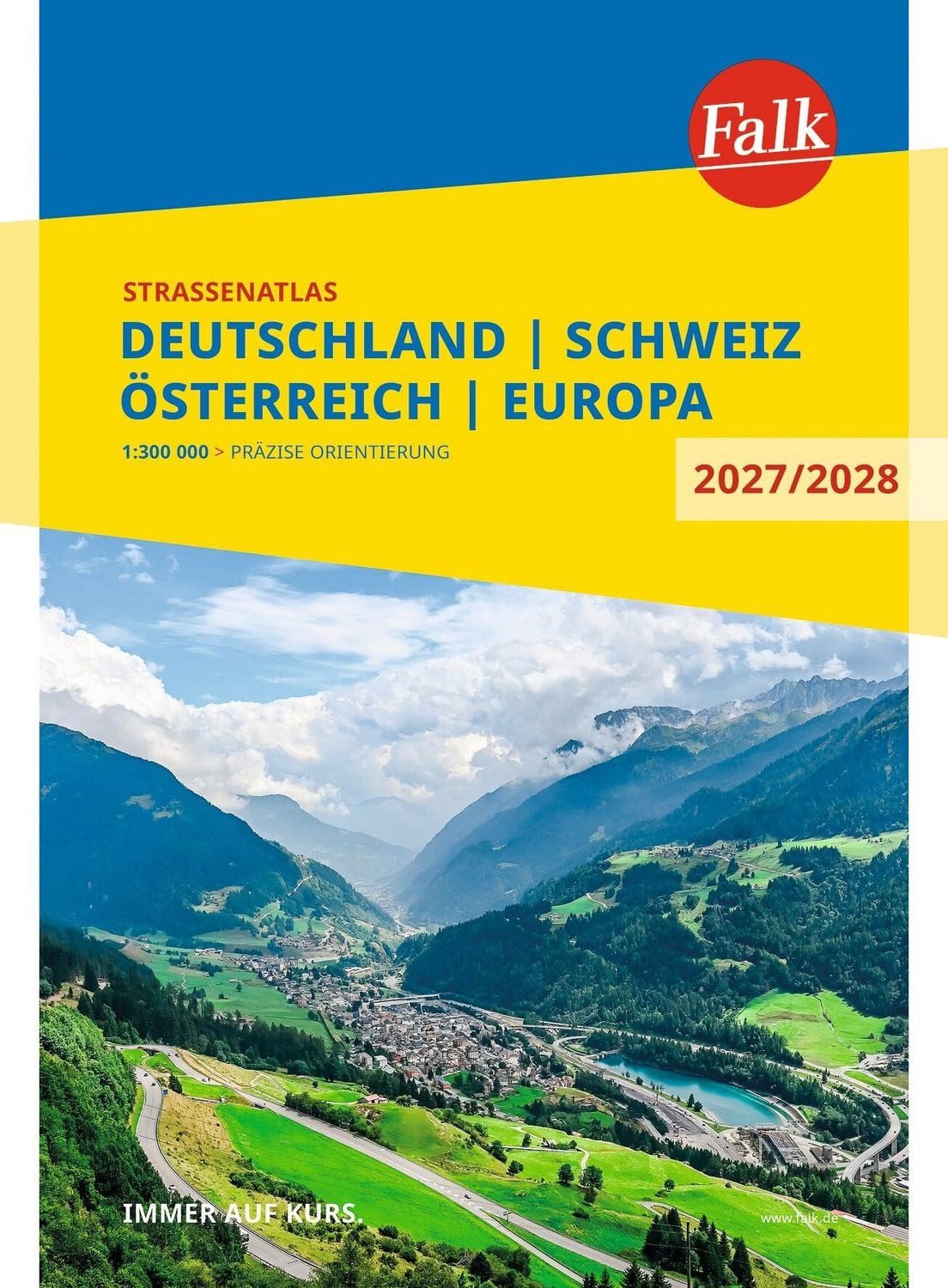 Falk Straßenatlas 2027/2028 Deutschland, Schweiz, Österreich 1:300.000 / diverse