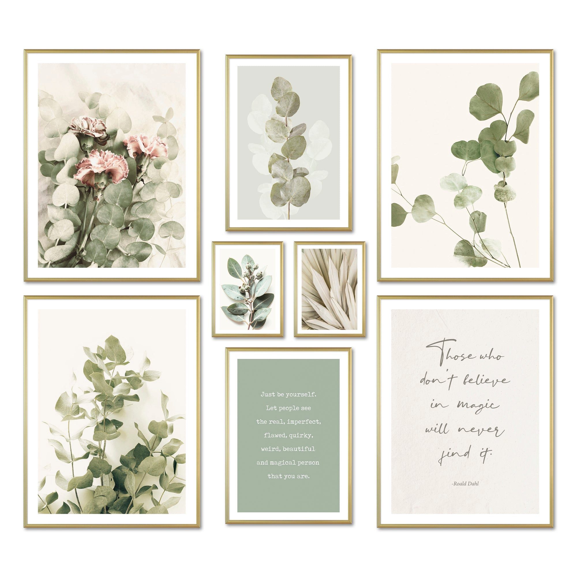 ARTFAVES Bilder-Collage Poster Set - EUCALYPTUS günstig online kaufen