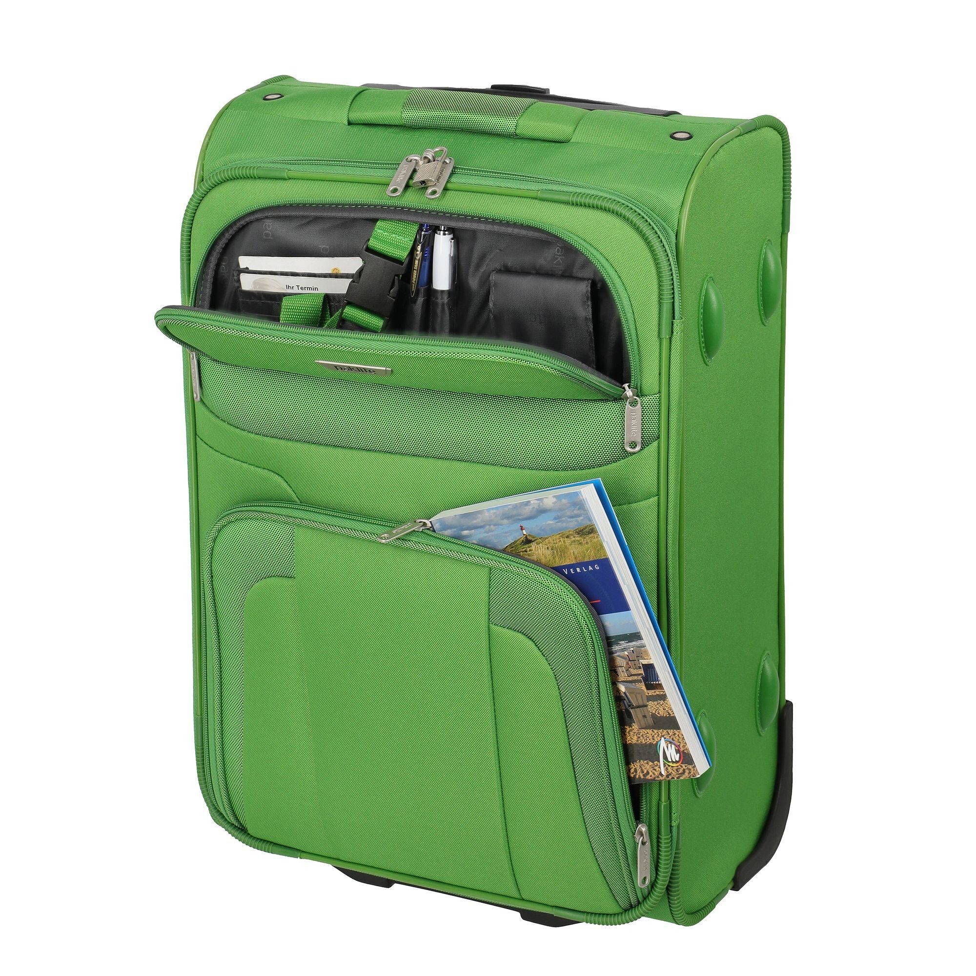 paklite Handgepäck-Trolley Orlando, 2 Rollen, Polyester