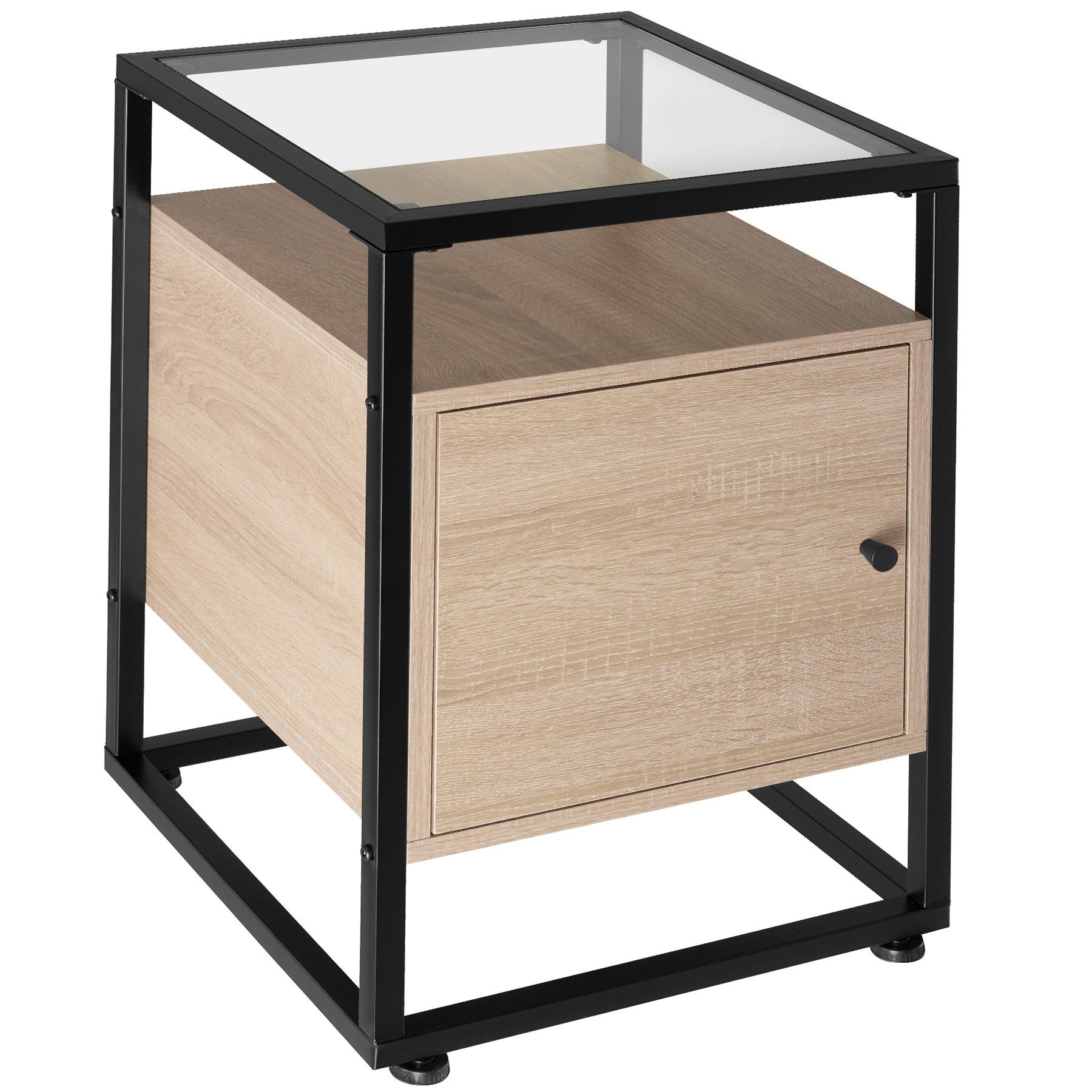 tectake Nachttisch Beistelltisch Dudley 40x43x60,5cm (1-St., günstig online kaufen