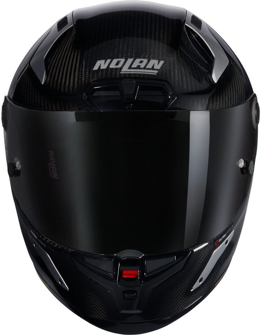 NOLAN Motorradhelm X-804 RS Ultra Carbon Argento Helm, Notfallsystem-Polsterung (EQRS)