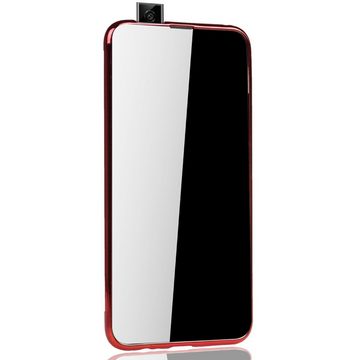König Design Handyhülle Huawei Y9 (2019), Huawei Y9 (2019) Handyhülle Bumper Backcover Rot