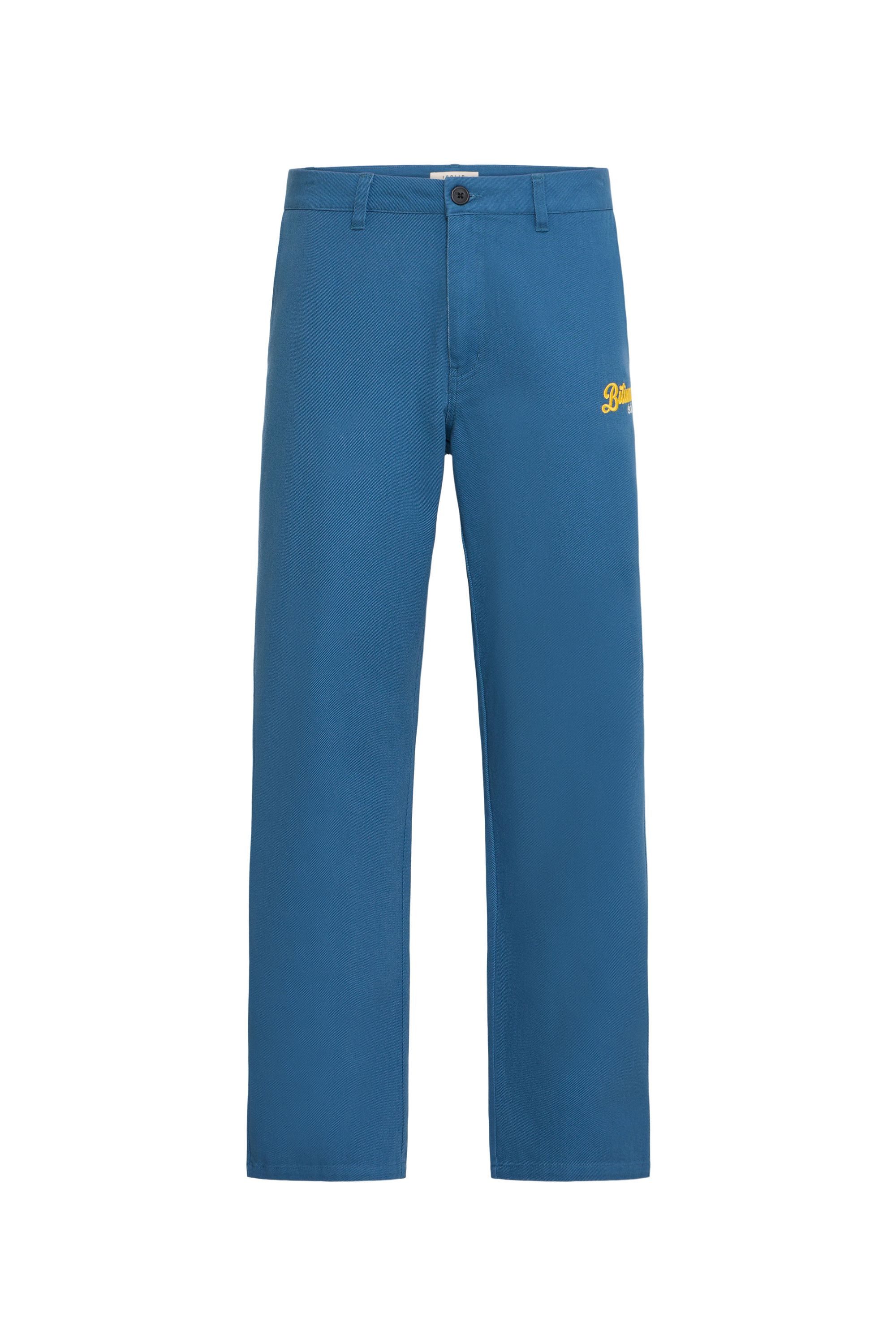 !Solid Chinohose SDLiambellamy Weit geschnittene Stoffhose mit Logo-Stickerei