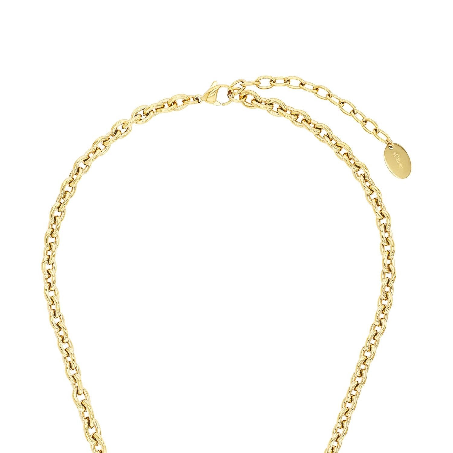 s.Oliver Edelstahlkette für Damen, Edel... s.Oliver Edelstahlkette für Damen, Edel...