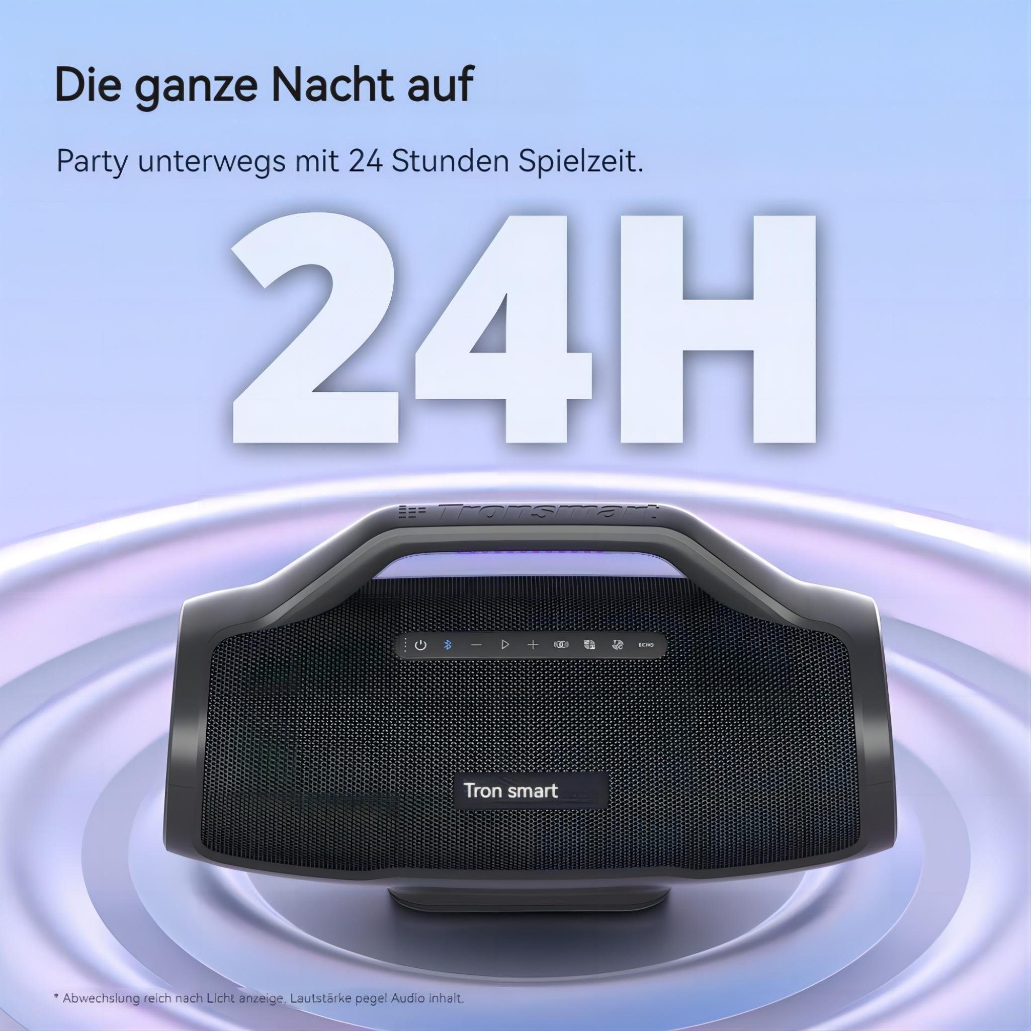 MAX Lautsprecher) BANG W, 100+ 130 über Audio Tronsmart Party-Lautsprecher Sync (bluetooth,