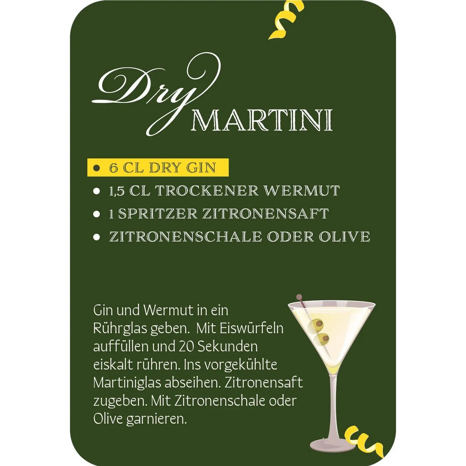 Ars Edition Spiel Das Cocktail-Quartett