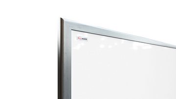 ALLboards Tafel ALLboards Magnetisches Whiteboard mit silbernen Holzrahmen 90x60cm