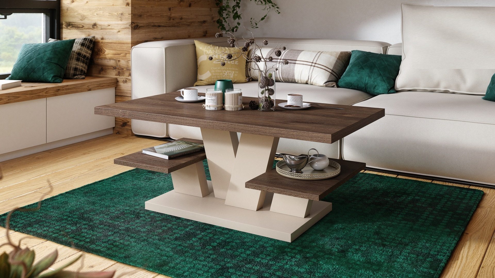 designimpex Couchtisch Design Viva Tisch Wohnzimmertisch günstig online kaufen