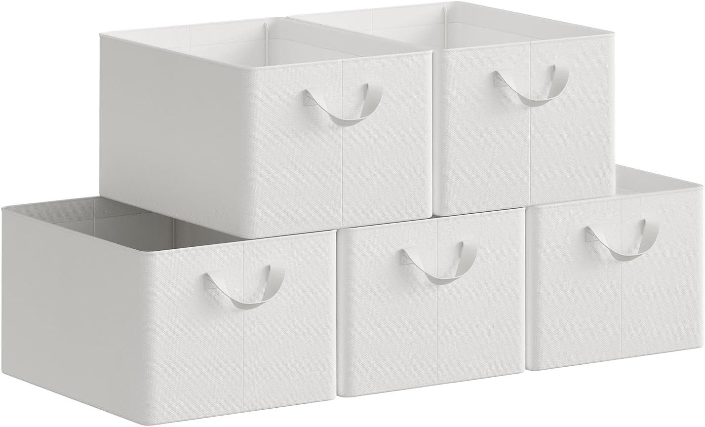 Woltu Aufbewahrungsbox (5 St), mit Griffen, für Schlafzimmer, Arbeitszimmer günstig online kaufen