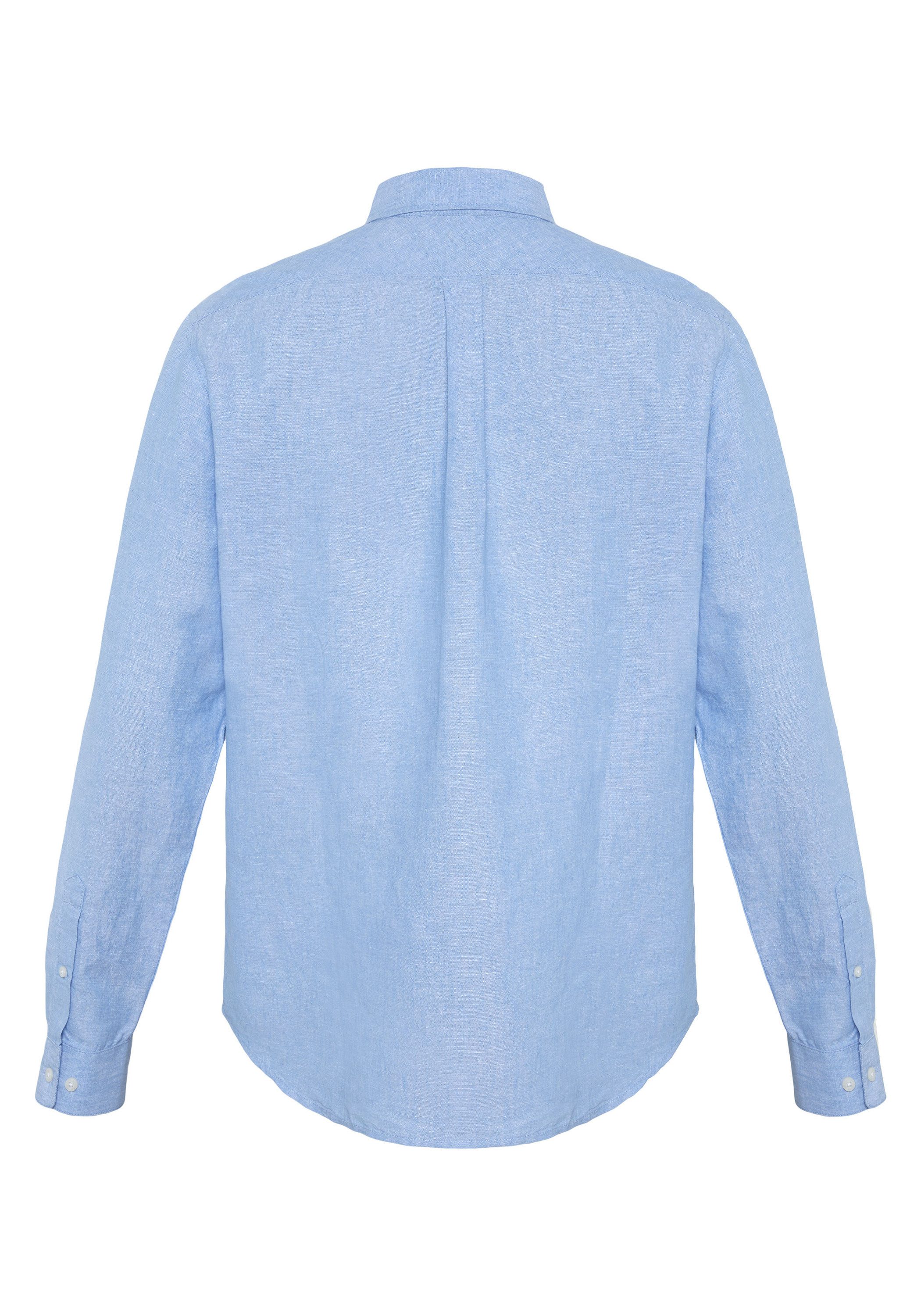 COLORADO DENIM Langarmhemd mit Logostickerei günstig online kaufen