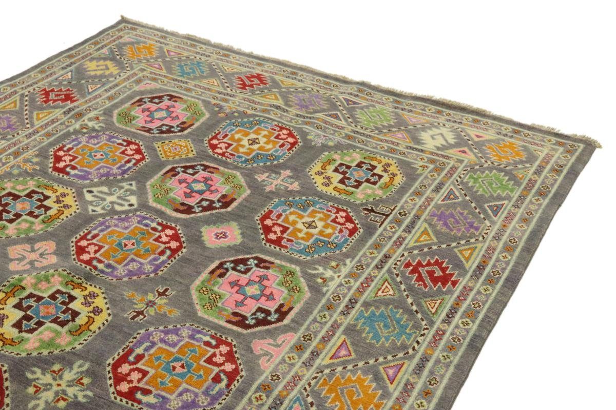 6 Orientteppich, Ersari rechteckig, Höhe: Afghan Nain Trading, 184x280 Orientteppich Handgeknüpfter mm