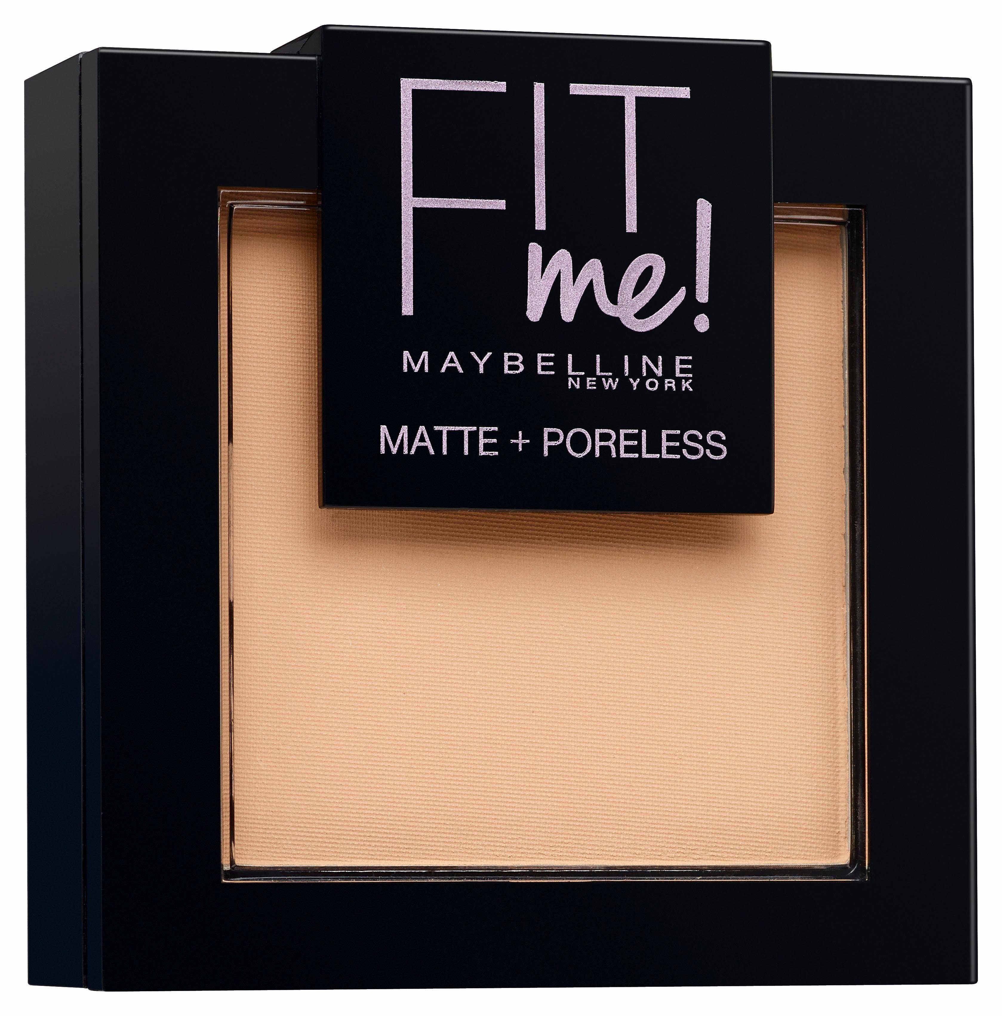 MAYBELLINE NEW YORK Puder FIT ME, matte + poreless