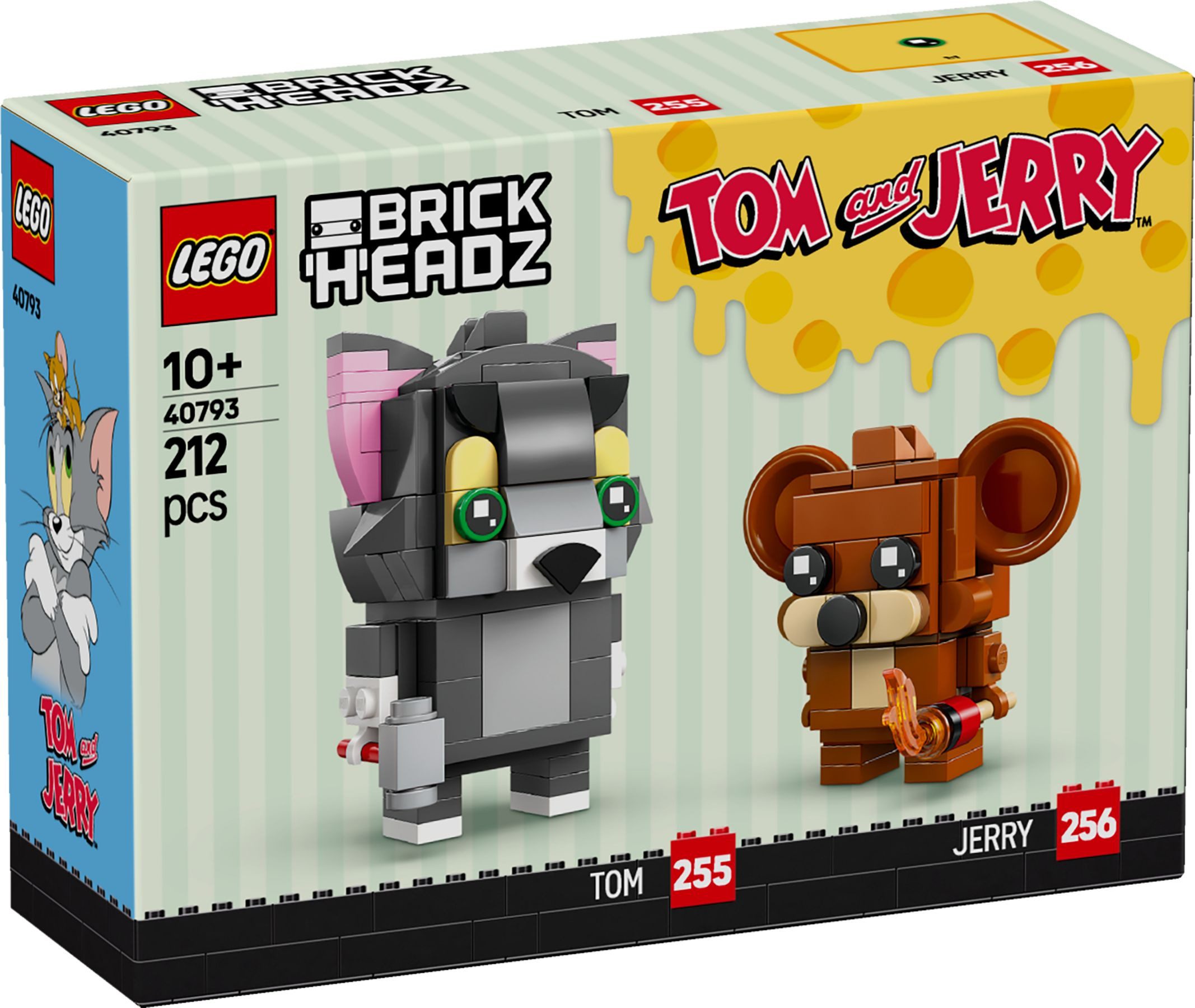 LEGO® BrickHeadz 40793 Tom & Jerry Figuren Konstruktionsspielsteine