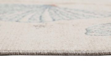 Teppich Rivera, Esprit, rechteckig, Höhe: 4 mm, In- und Outdoor geeignet, Florales Dessin, Terrasse, Balkon