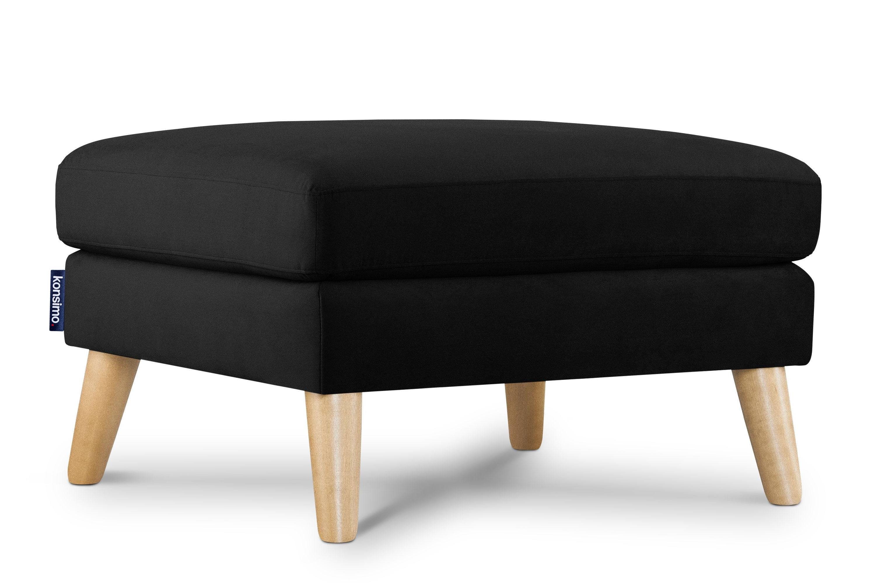 KONSIMO® Sitzhocker TAGIO (Sitzhoker), Scandi-Stil, Made in Europe, Gestell günstig online kaufen