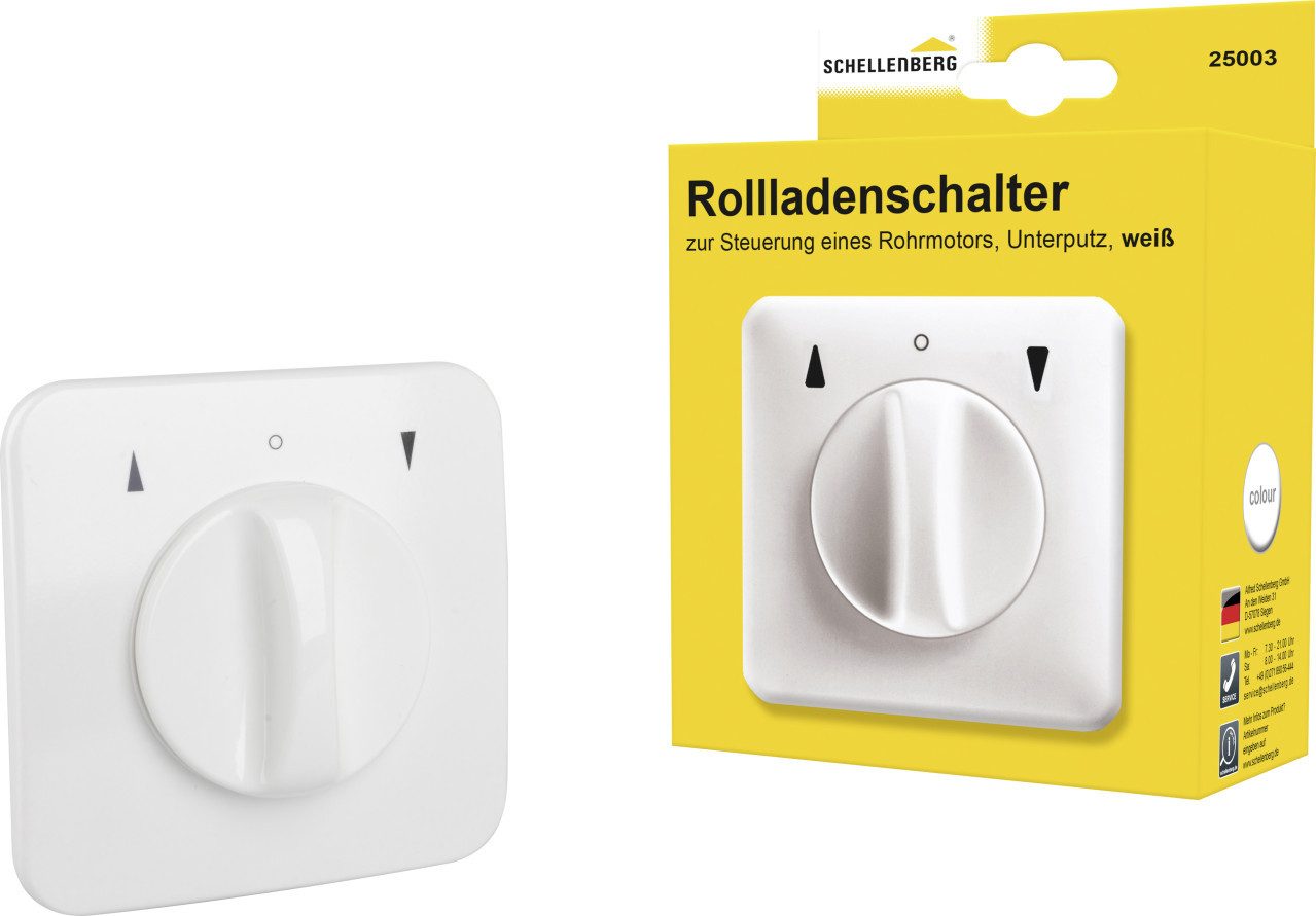 SCHELLENBERG Rollladenprofil Schellenberg Rollladenschalter Unterputz günstig online kaufen