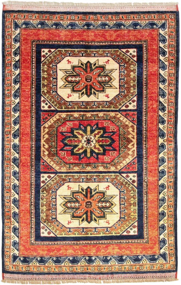 Orientteppich Shirwan 123x184 Handgeknüpfter Höhe: rechteckig, mm Orientteppich, 12 Trading, Nain